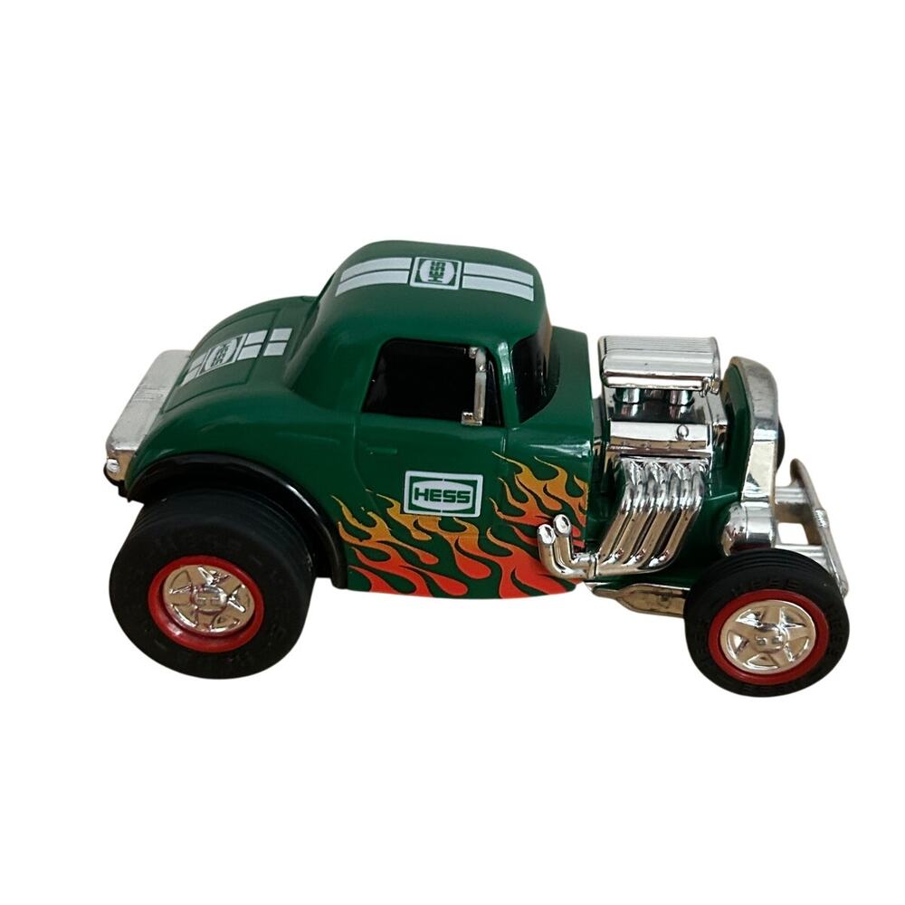 Hess Toy Collectible Hot Rod W Flames Works Pull And Roll